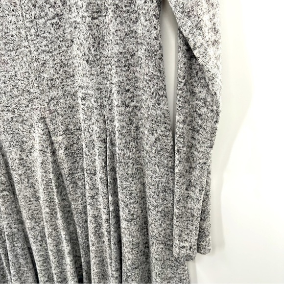 Anthropologie Dolan Neige Brushed Fleece Knit Sweater Dress Gray Long Sleeve XL - Picture 8 of 13